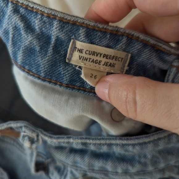 Madewell‎ The Curvy Perfect Vintage Jeans in Coffey Wash: Worn In Edition - Picture 8 of 11